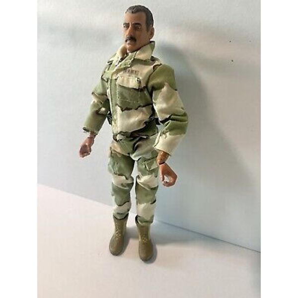 Vintage Army Action Figure Toy By ES Toy Military Fatigues