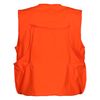 Gamehide Chukar Upland Pheasant Quail Hunting Vest Orange Front and Rear Loading (Large, Solid Orange)