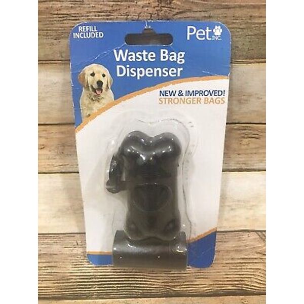 NWT Pet INC. Dog Pet Waste Bag Dispenser With Refill Bags Included