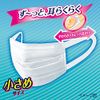 Super comfortable mask Pleated type non-woven mask for colds and pollen Made in Japan Small size 30 pieces charm