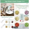 USB Rechargeable & Portable Cordless Hand Mixer,Chopper, Blender And Egg Beater