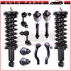 Front Struts & Sway Links & Tie Rods Ball Joints For Frontier Pathfinder Xterra