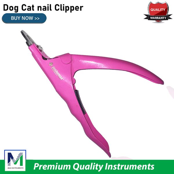 Pet Nail Clipper Care Trimmer Cat Dog Toes Grooming Tool LED Light Health Cutter