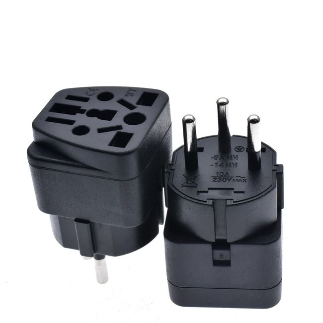 Universal Kr American European AU EU To US UK Power Plug Adapter USA Israel  Brazil Travel