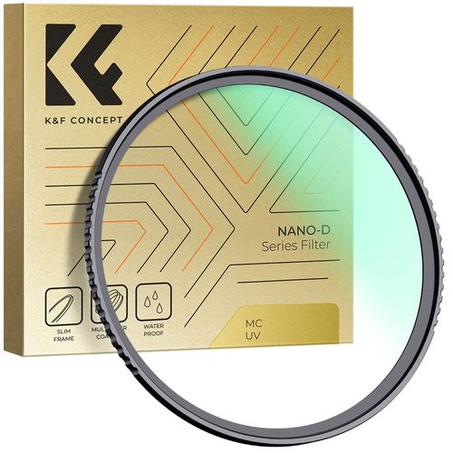 K&F Concept D-Series 62 mm MCUV Pro UV Filter Slim MC UV Protection Filter Ultraviolet Filter