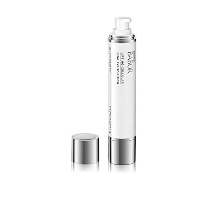 DOCTOR BABOR Dual Eye Solution, anti-aging day & night eye cream, to reduce wrinkles, crow's feet & dark circles under eyes, 30ml