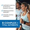 Vitaminerals 2BG+™ B Complex Immune Support High Potency B Complex | Fruits & Veggies Blend | 120 Veggie caps