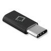 Cellet Micro USB to USB Type C Adapter Converter Connector - Black