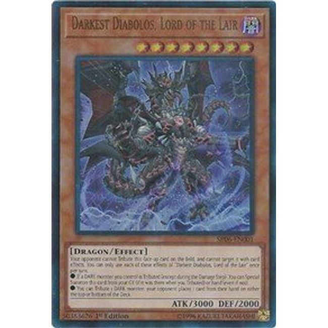 Darkest Diabolos, Lord of The Lair - SR06-EN001 - Ultra Rare - 1st Edition