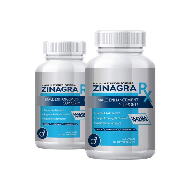 Zinagra RX - Zinagra RX Male Support Capsules (2 Pack)