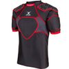 Gilbert XP300 Protective Rugby Body Armor Padded Shoulder, multicolor (black / red), M
