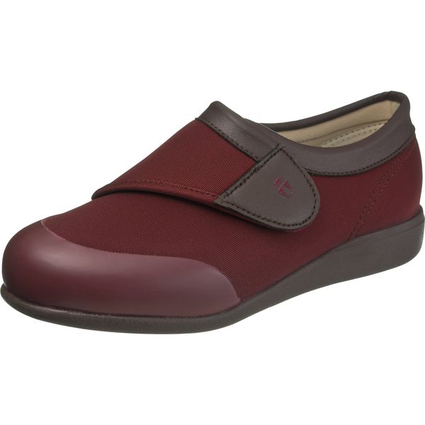 Kaihoshugi KHS L049 Women's Caregiver Shoes, Lightweight, red (wine)