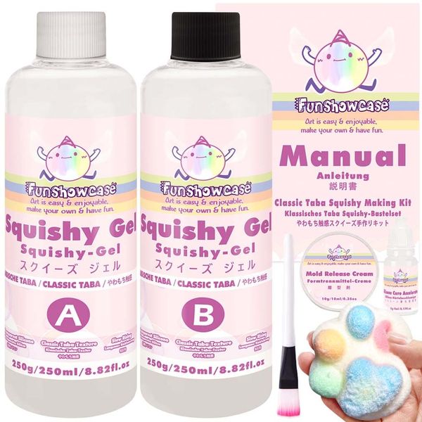 Squishy Craft Set Liquid Silicone for Squishy Maker 500 ml Classic Taba