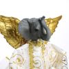 Elephant Angel Christmas Tree Topper
