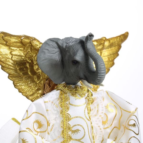 Elephant Angel Christmas Tree Topper