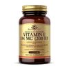 Solgar Vitamin E 134 mg 200 IU Mixed d-Alpha Tocopherol Tocopherols 100 Softgels