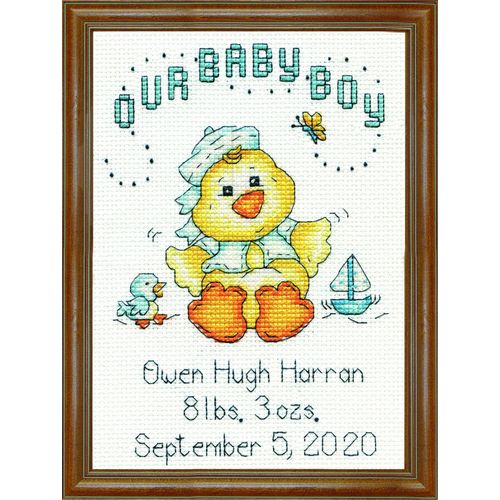 Design Works Crafts Boy Chick, 5 x 7