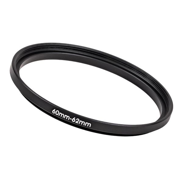 60mm to 62mm Step-Up Ring Filter adapter (60mm-62mm) Camera Filter Ring for 62mm UV ND CPL Filter (MPIXO)