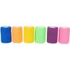 Juvale 12 Rolls Self Adhesive Stretch Bandage Wrap 2 Inch x 6 Yards, Adherent Cohesive Vet Tape for First Aid, Wrist and Ankle Swelling, Animals, Pets, Sports (6 Colors)