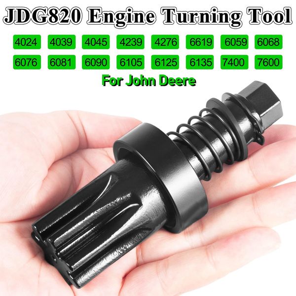 TOOLS FITS JOHN DEERE ENGINE TURNING TOOL ALTERNATIVE JDG820 or JDE81-1