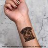 4 x 'Rottweiler' Temporary Tattoos (TO00049319)