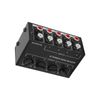 Stereo Mixer Passive 4 Channel Audio Line Mini Portable for Computer Phone Tablet