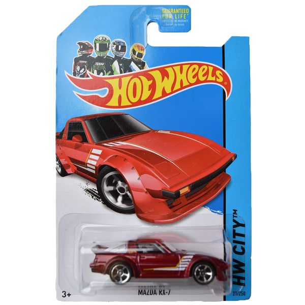 Hot Wheels Mazda RX 7 21/250, red [roll cage]