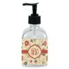 YouCustomizeIt Personalized Fall Flowers Glass Soap & Lotion Bottle - Single Bottle