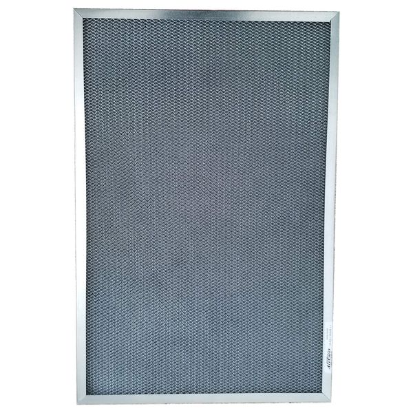 24x30x1 Electrostatic Washable Permanent A/C Furnace Air Filter - Reusable - Silver Frame