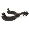 AJ Tack Men's Antique Brown Team Roping Spurs