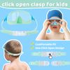 Vvinca Kids Swimming Goggles with Nose Guard