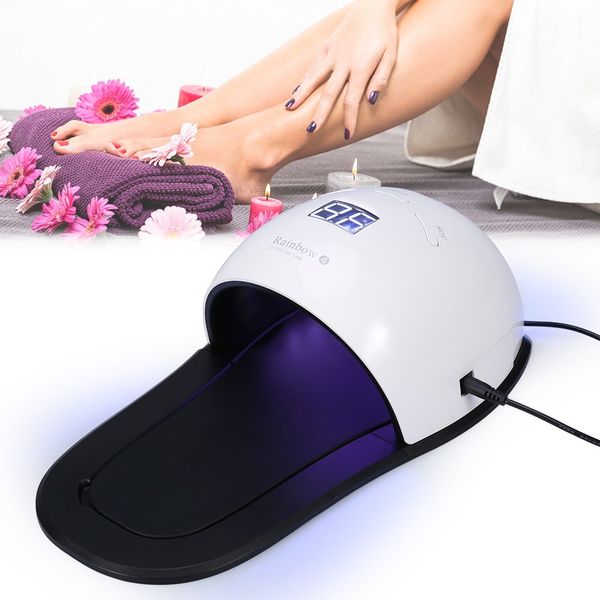 48W LED Nail Dryer Lamp Filfeel Machine Nail Art Tools for Nail Gel Polish Curing with Smart Sensor Manicure Pedicure Tool(US Plug)