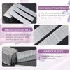 Swpeet 5000 PCS Brad Nails Multi-Length Galvanized Straight Finishing Nail (Assortment Kit - 4000Pcs)