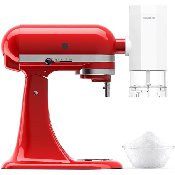 Shave Ice Attachment for Kitchenaid Stand Mixer, Snow Cone Shaved Ice Machine, w