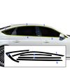 BOGAR TECH DESIGNS Side Window Chrome Delete Overlay Compatible with Genesis G80 2021-2025, Gloss Black