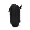 Tactical Molle Admin Pouch Multi-Purpose Laser-Cut Utility Pouch Modular EMT EDC Organizer Tool Pouch Bag (Black)
