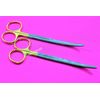 NEW 2 GERMAN T/C METZENBAUM SCISSORS 5.5" CURVED WITH TUNGSTEN CARBIDE INSERTS