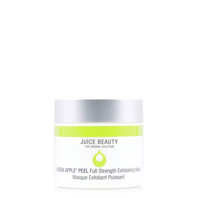 Juice Beauty Green Apple Peel Full Strength Exfoliating Mask, Bakuchiol, Natural, Vegan, Cruelty-Free- 2 Fl Oz