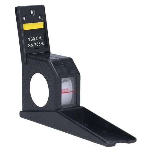 2 Meters Height Measuring Device Wall Mounted Growth Ruler Stature Altimeter Retractable Tape ​Measure Tool Stadiometer Height Measure Meter for Hospital Kids Adults Gym School Home