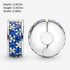 Pandora Blue Pavé Clip Charm 791817NSBMX