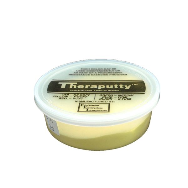 CanDo Training Silicone Putty Serapate (Double Size-6oz) (02:Yellow-X Soft))