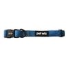 Adjustable Dog Collar with Neoprene Padding Features a Durable D Ring, in Adorable Designs. (Pawfect Waves, Extra Small)