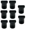 Auaurly 8 PCS Light Socket Safety Cap Light Bulb Socket Plug for E26 Bulb Stringers,Protective End Caps for Recessed and Standard Light Sockets