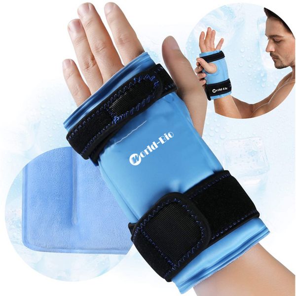 Fair Value Wrist Wrist Cold Pack Ice Pack Icing Gel Ice Pack Fixed Band Strap