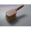 8 - 1/2" Pot / TIre Scrub Brush, Yellow Poly Fiber,  Poly handle Multi Purpose