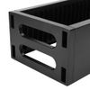 Agatige ABS Game Disc Storage Tower Double Layer Shelf Stand Organizer for PS4, Compact, Black