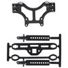 RPM 80162 Shock Tower/Adjustable Mounts Black T/E-Maxx
