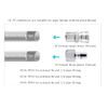 SF30 + PF30 Air Tool Pressure Washer Female High Flow Coupler Plug G3/8 Quick Connect Fitting 2Set