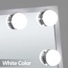 Makeup Mirror Vanity Mirror Hollywood Table Top with 12 LED Dimmable Bulb