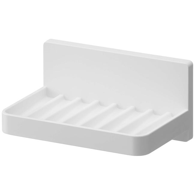 Yamazaki 5958 Film Hook, Soap Tray, White, Approx. W 4.7 x D 3.1 x H 2.4 inches (12 x 8 x 6 cm), Mist MIST Floating Storage, Soap Storage